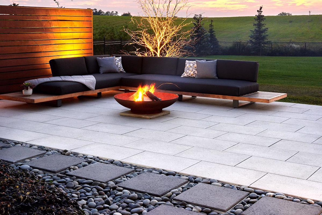 Outdoor Furniture with a fresh patio surface can transform your backyard