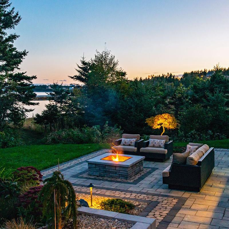 Upgrade you backyard haven with a fire pit
